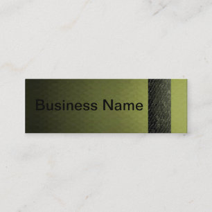 Mini Crystal Mosaic Carte de visite Olive Skinny Design