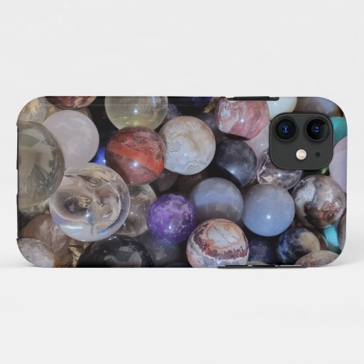 Mini Crystal Spheres Case-Mate iPhone Case (Achterkant (horizontaal))