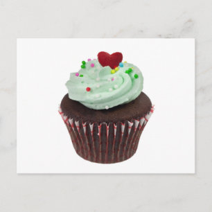 Mini cupcake briefkaart