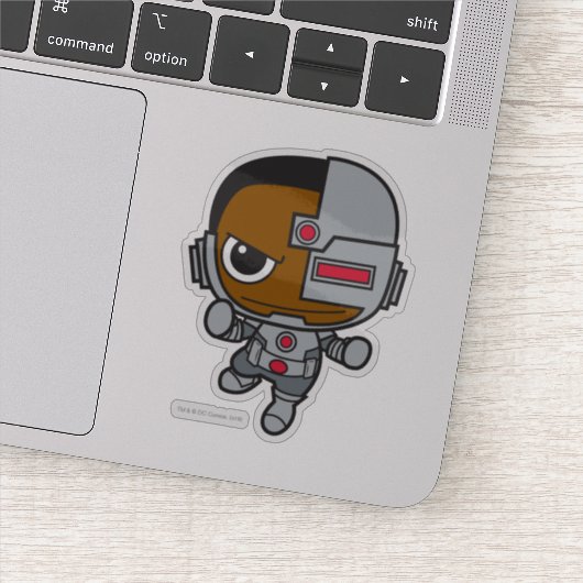 Mini Cyborg Sticker (Detail)