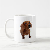 Mini Dachshund-Mok Koffiemok (Links)