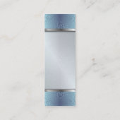 Mini Damassés abstraites florales de carte de visite de (Dos)