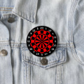 Mini Dartboard Ronde Button 7,6 Cm (In situ)