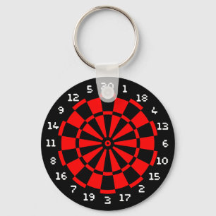 Mini Dartboard Sleutelhanger