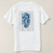 Mini ​ de mer ​ cheval Imprimer T-shirt (Design dos)