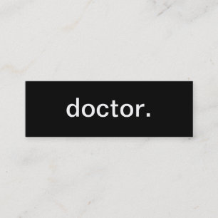 Mini Docteur carte de visite