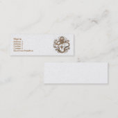 Mini Dragon Du Carte de visite De Pékin (Devant / Derrière)