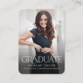 Mini Elegance Photo Graduation Invitation (Devant)