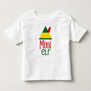 MINI Elf Baby Kinder kerstfeestdag Kinder Shirts