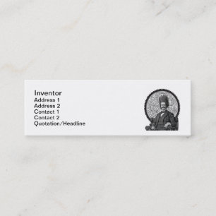 Mini embraye le carte de visite