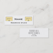 Mini Enregistrement du Carte de visite Studio (Devant / Derrière)