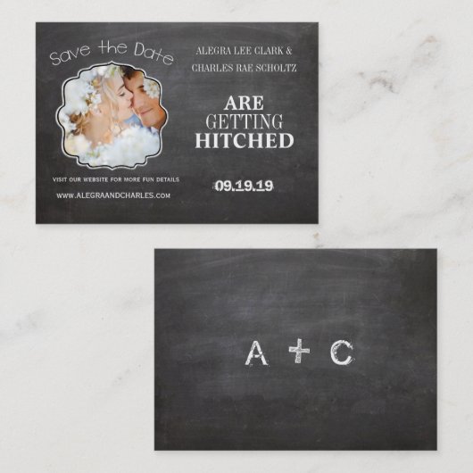 Mini Enregistrer les Cartes photos de date (Devant / Derrière)