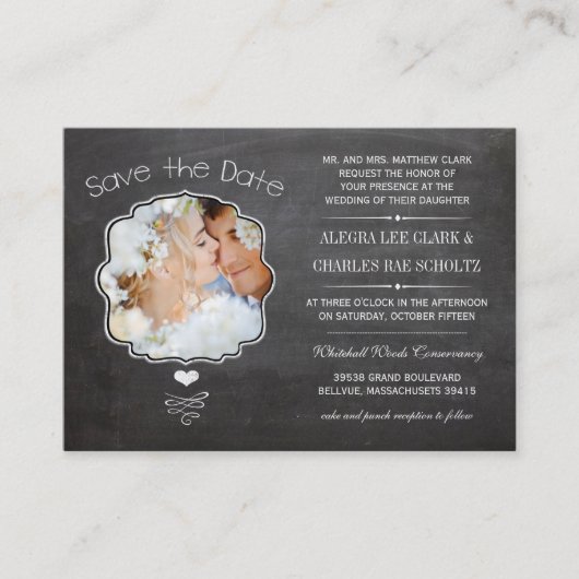 Mini Enregistrez les cartes de dates - avec toutes (Devant)