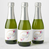Mini Étiquette bouteille de champagne avec couronn (Bouteilles)