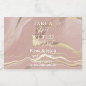 Mini Étiquette de bouteille Whiskey - Étiquette de (Étiquettes simples)