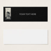 Mini étiquettes - Bouteille en verre Vintage (Devant & derrière)