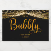 Mini Étiquettes De Bouteille De Vin Étincelant. Vi (Étiquettes simples)