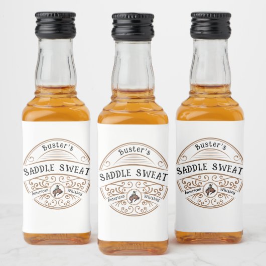 Mini Étiquettes de bouteille Whiskey (Bouteilles)