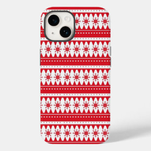Mini étui téléphonique Snowflakes