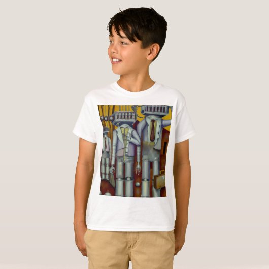 Mini Execs/Creative Robot T-Shirt (Voorkant volledig)