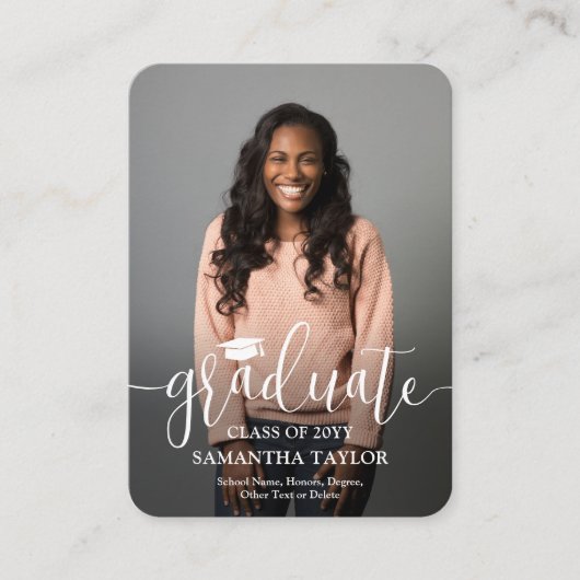 Mini Faire-part d'études (Devant)