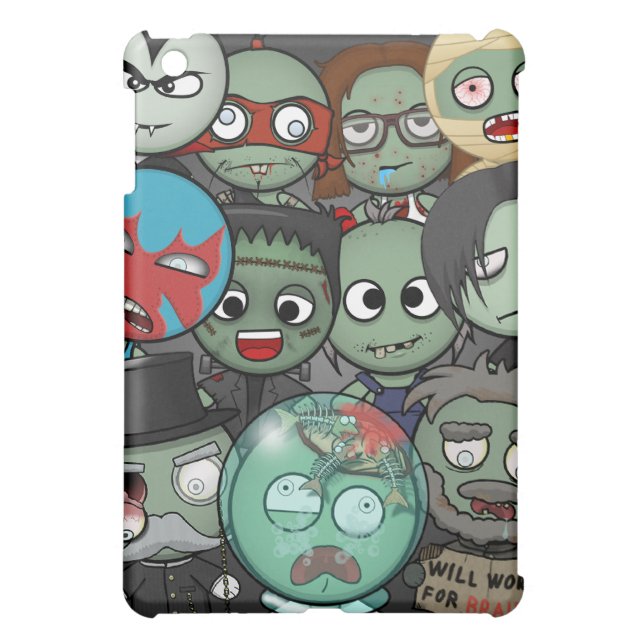 Mini Faites un coque ipad #2 de zombi (Dos)