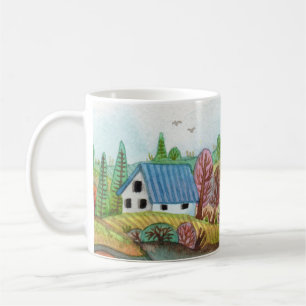 Mini Farmland Lakescape Koffiemok