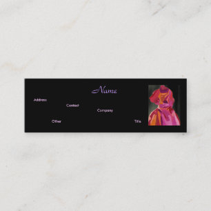 Mini Fashion Designer Automne IV Carte de visite
