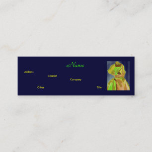 Mini Fashion Designer Spring I Carte de visite