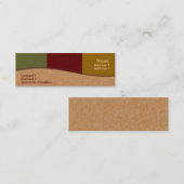 Mini Faux Carte de visite (Devant / Derrière)