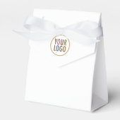 Mini Favor Gift Bag met Lint Custom Logo & Tekst Bedankdoosjes (Voorkant Zijde)