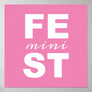mini-feminist poster