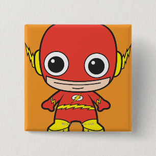 Mini Flash Vierkante Button 5,1 Cm