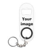 Mini flesopening met Sleutelhanger Sleutelhanger Flessenopener (Voorkant)