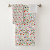 Mini fleur sauvage Motif noir et blanc (En situation)