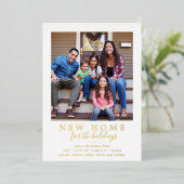 Mini Foil Nouvelle Maison Pour Les Vacances Photo (Debout devant)