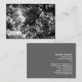 Mini Foto in de Trees Visitekaartje (Voorkant / Achterkant)