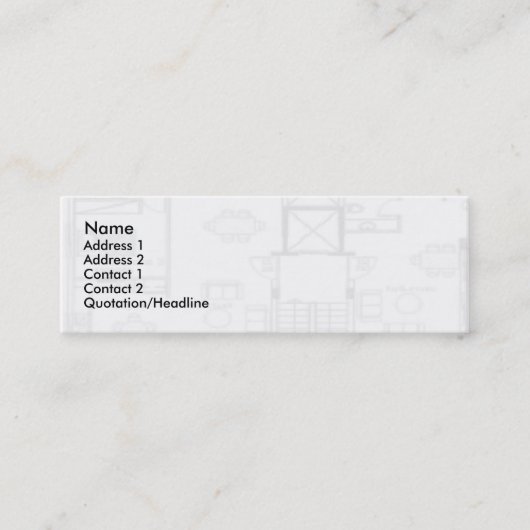 MINI FP - CARTE DE VISITE (Devant)