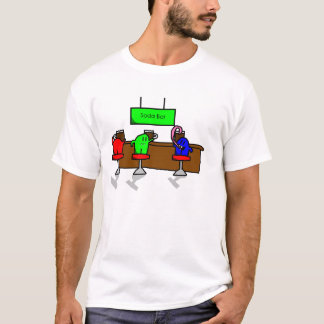 Mini frères au T-shirt de barre de soude