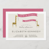 Mini-Giraffes Kaart (Voorkant / Achterkant)