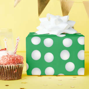 Mini Golf Balls Birthday Party Kinder sport Cadeaupapier