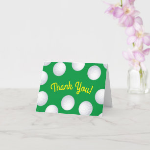 Mini Golf Balls Birthday Party Kinder sport Kaart