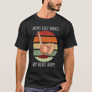 Mini Golf Game Gezegde T-shirt