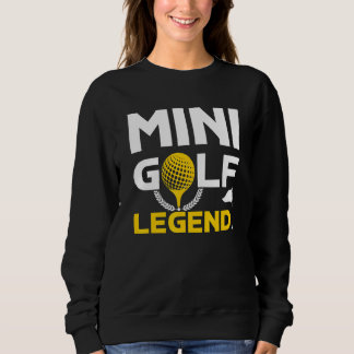 Mini Golf Legend Golfer Golfing Putter Swing Hole Trui