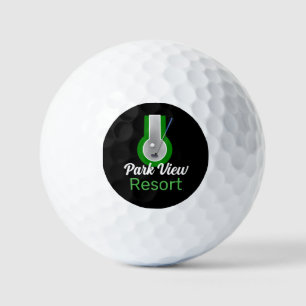 Mini Golf Logo, Mini Golfbaan Golfballen