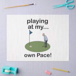 Mini Golf Minigolf Spelen In Mijn Eigen Tempo Golf Tissuepapier