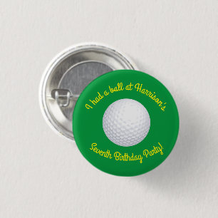 Mini Golfballen Verjaardagsfeestje Kinderen Sport Ronde Button 3,2 Cm