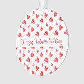 MINI HARTEN Valentijn Acryl Cirkel Ornament (voorkant)