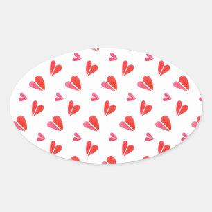 MINI HARTJES Ovale Stickers