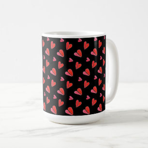 MINI HEARTS II Hoge Witte Mok